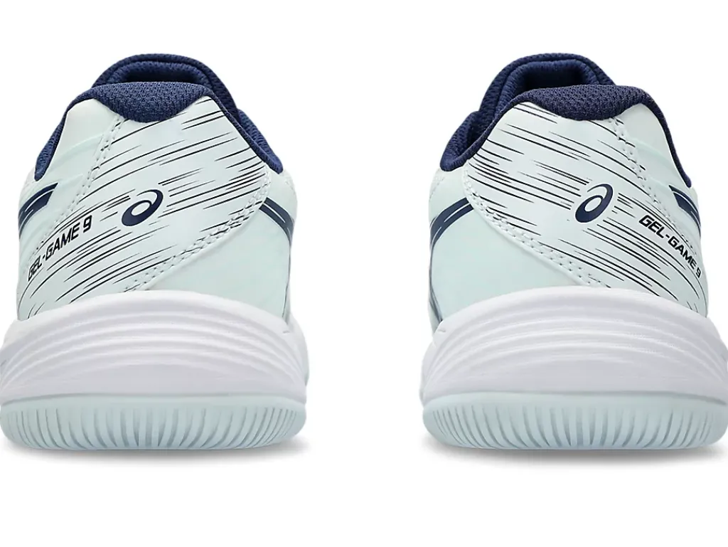Tennisschoenen|Tennis>ASICS GEL-GAME 9 GS Pale Mint/Blue Expanse