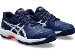Tennisschoenen|Tennis>ASICS GEL-GAME 9 GS CLAY/OC Blue Expanse/White