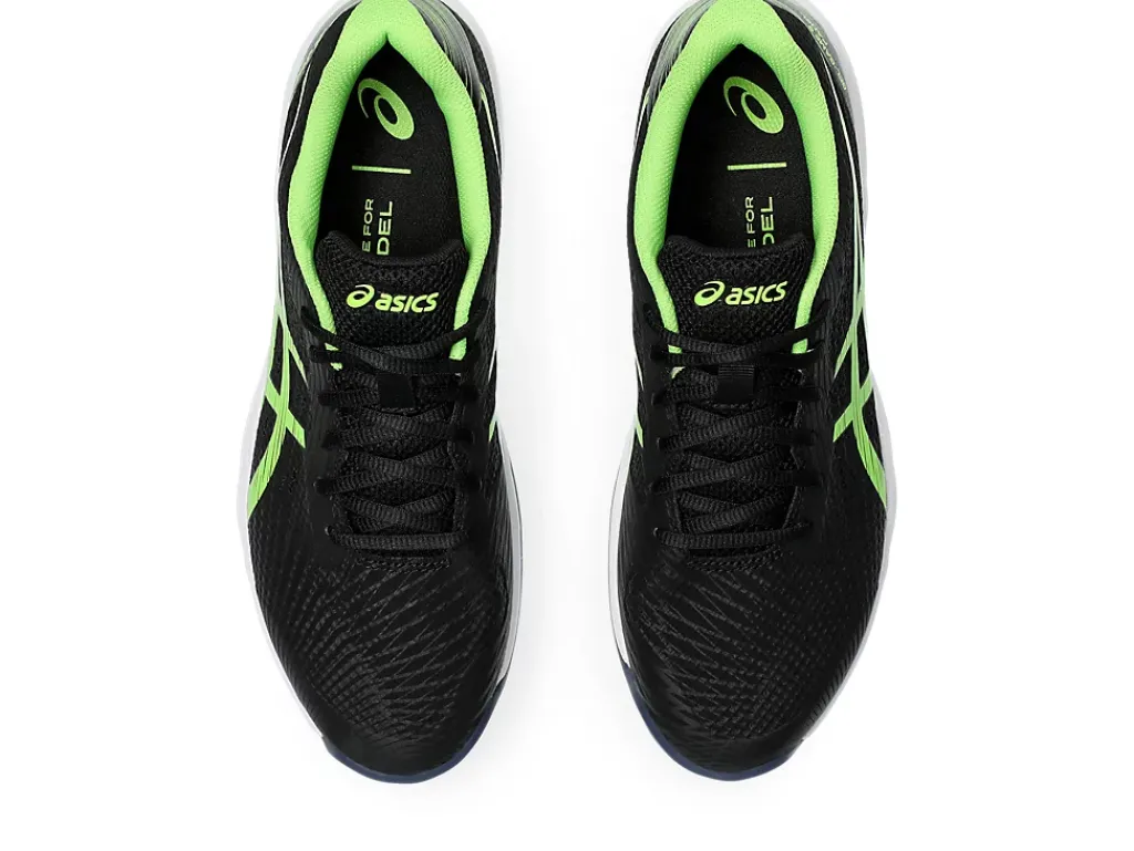 Padel|Padel>ASICS GEL-GAME 9 PADEL Black/Electric Lime