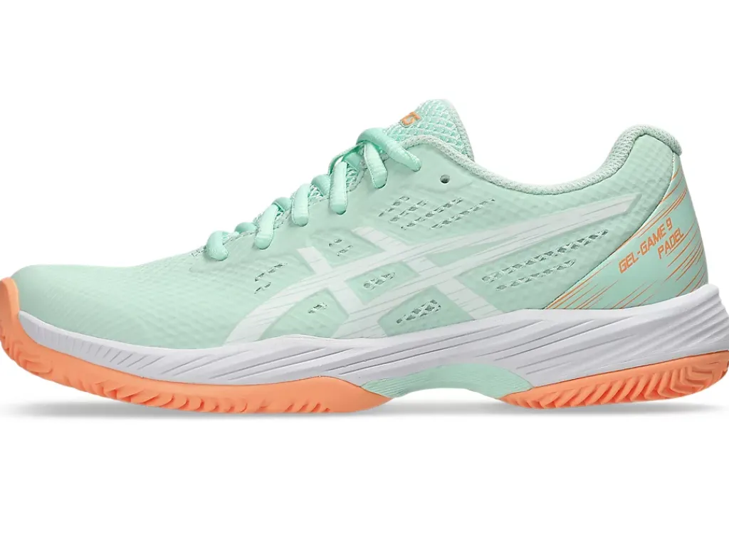 Padel|Padel>ASICS GEL-GAME 9 PADEL Mint Tint/White