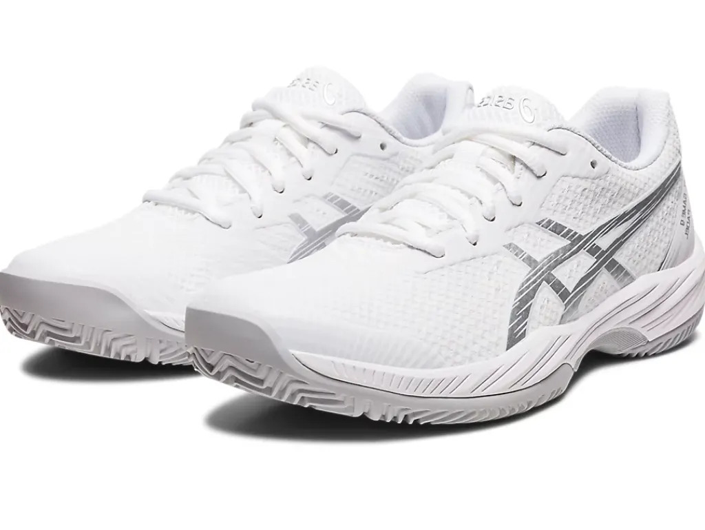 Padel|Padel>ASICS GEL-GAME 9 PADEL White/Pure Silver
