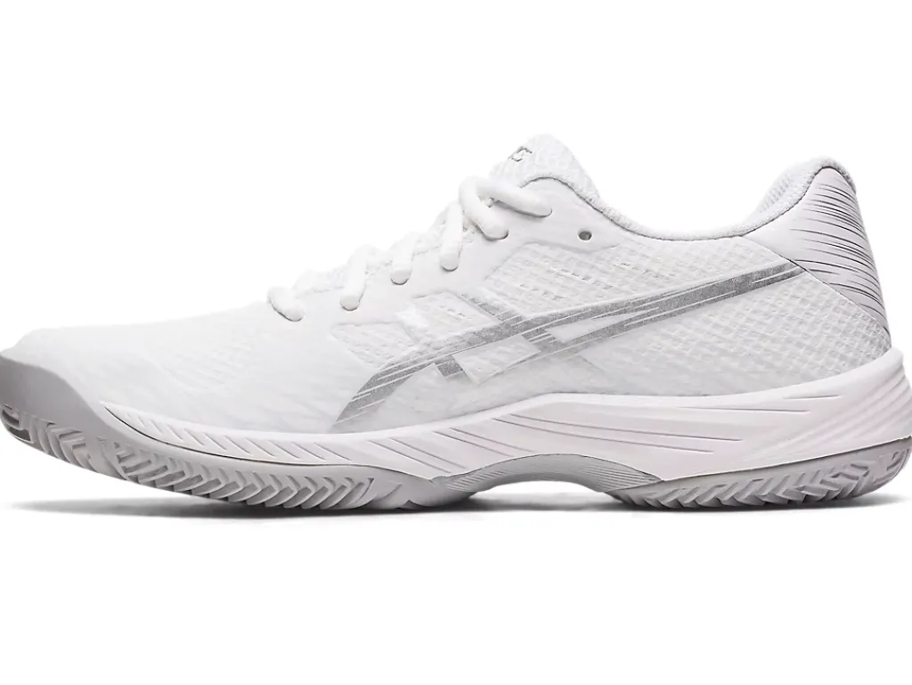 Padel|Padel>ASICS GEL-GAME 9 PADEL White/Pure Silver