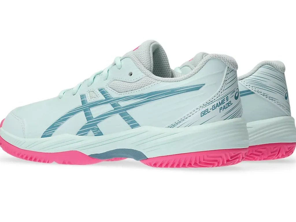Padel|Andere sporten>ASICS GEL-GAME 9 PADEL GS Soothing Sea/Gris Blue