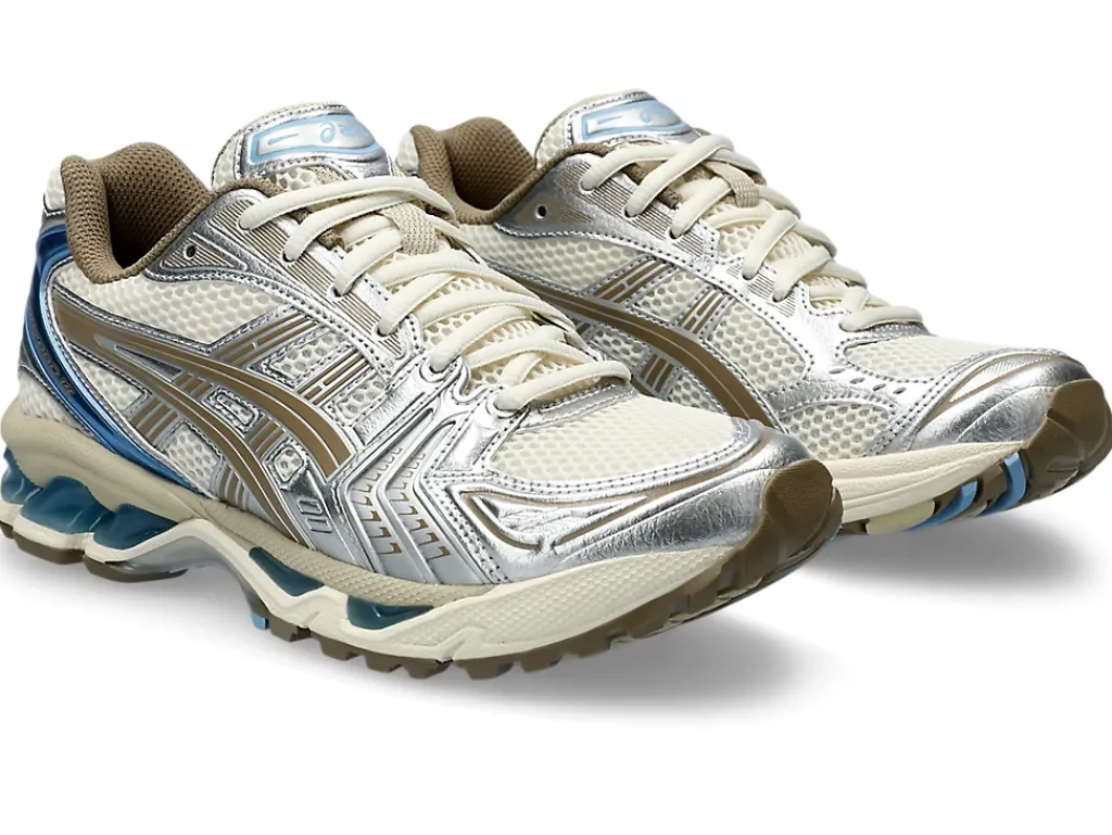 Nieuw binnen|Uitgelicht>ASICS GEL-KAYANO 14 Cream/Pepper