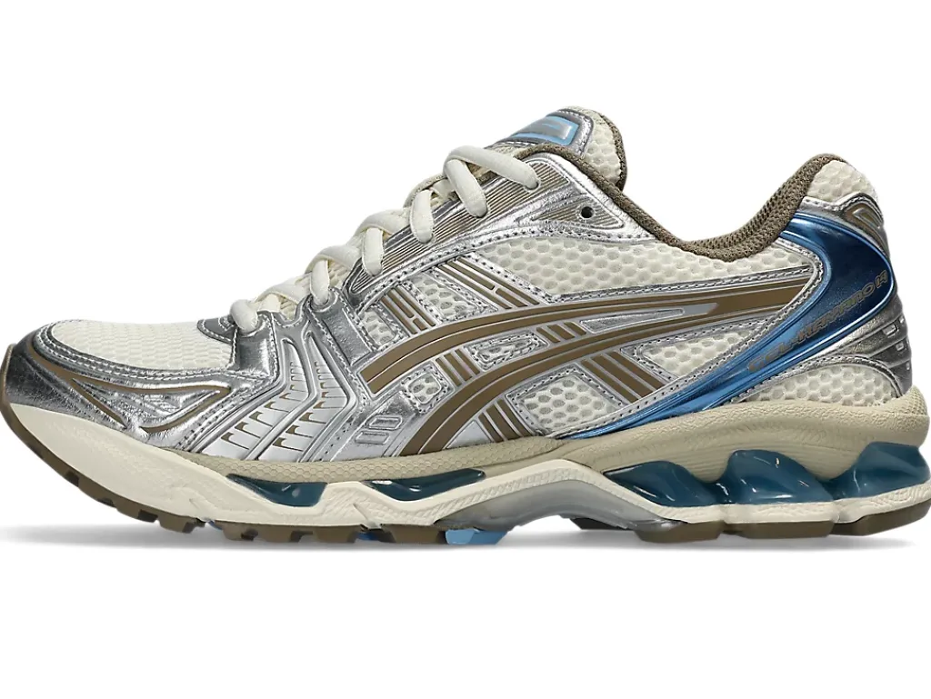 Nieuw binnen|Uitgelicht>ASICS GEL-KAYANO 14 Cream/Pepper