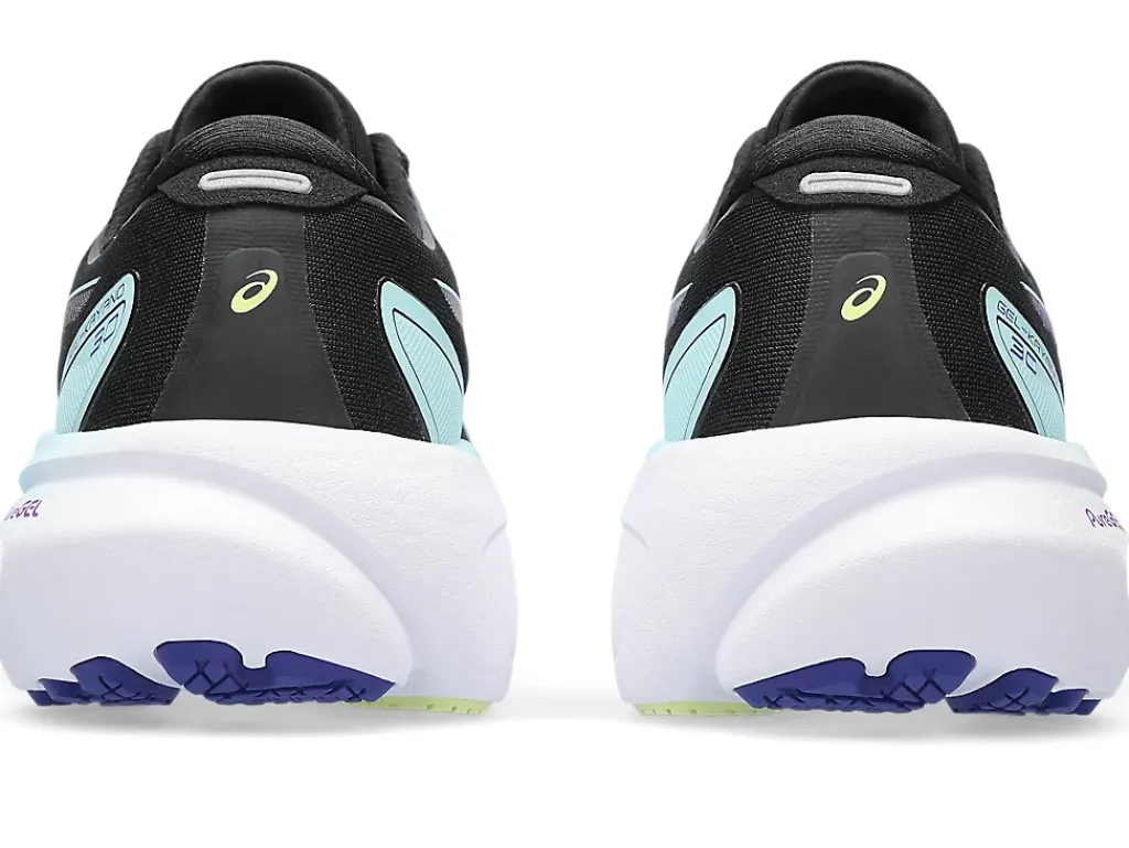 Run further (stability)|GEL-KAYANO™>ASICS GEL-KAYANO 30 Black/Glow Yellow
