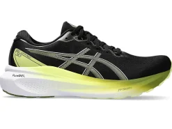 Run further (stability)|GEL-KAYANO™>ASICS GEL-KAYANO 30 Black/Glow Yellow