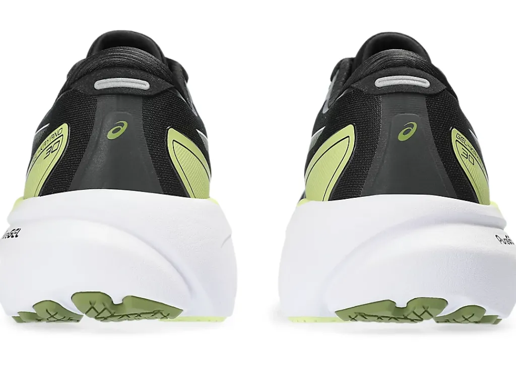 Run further (stability)|GEL-KAYANO™>ASICS GEL-KAYANO 30 Black/Glow Yellow