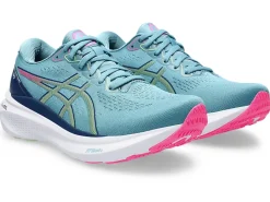 GEL-KAYANO™|Hardloopschoenen>ASICS GEL-KAYANO 30 Gris Blue/Lime Green