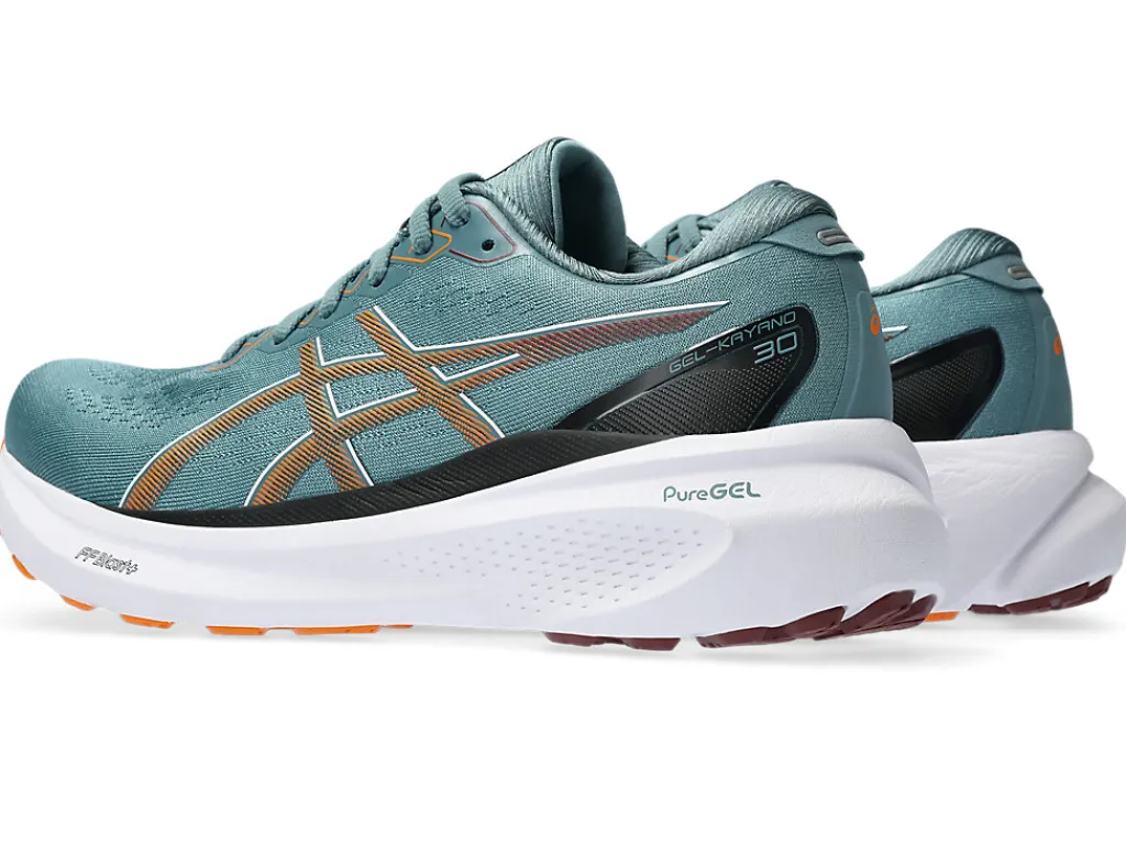 GEL-KAYANO™|Hardlopen>ASICS GEL-KAYANO 30 Foggy Teal/Bright Orange