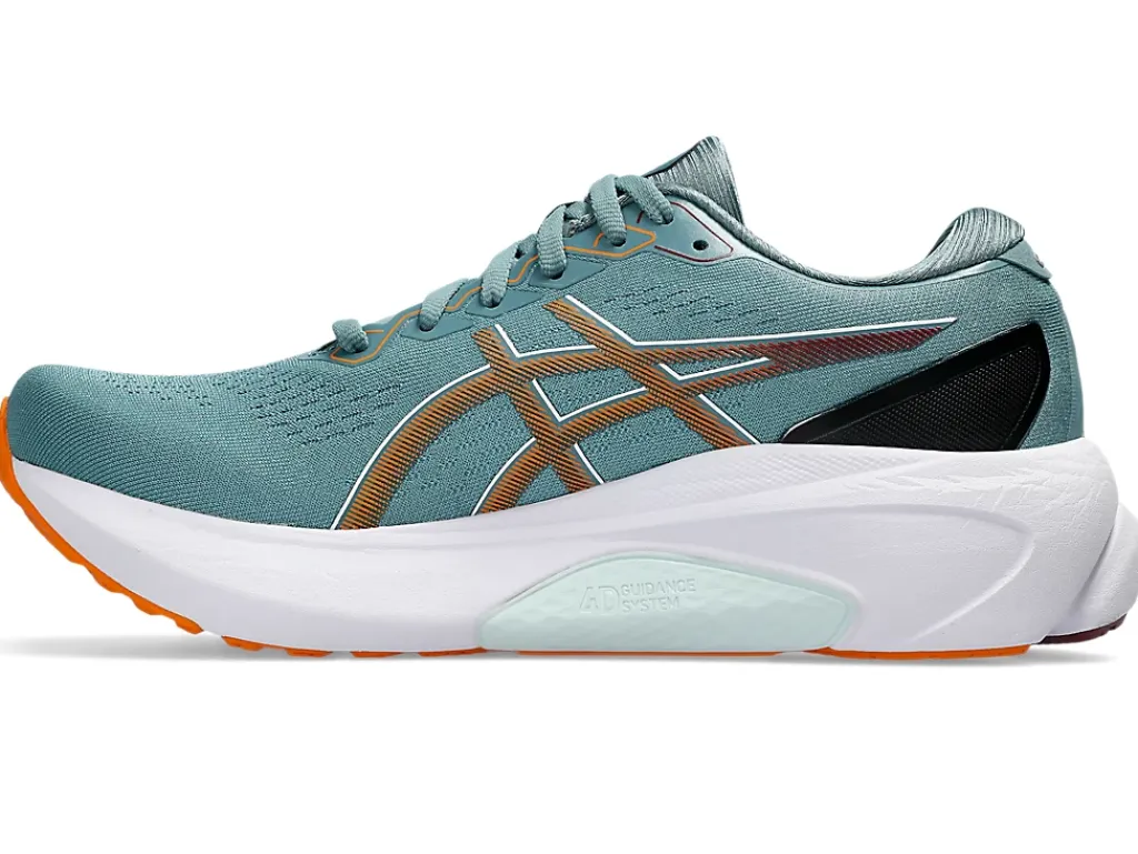 GEL-KAYANO™|Hardlopen>ASICS GEL-KAYANO 30 Foggy Teal/Bright Orange