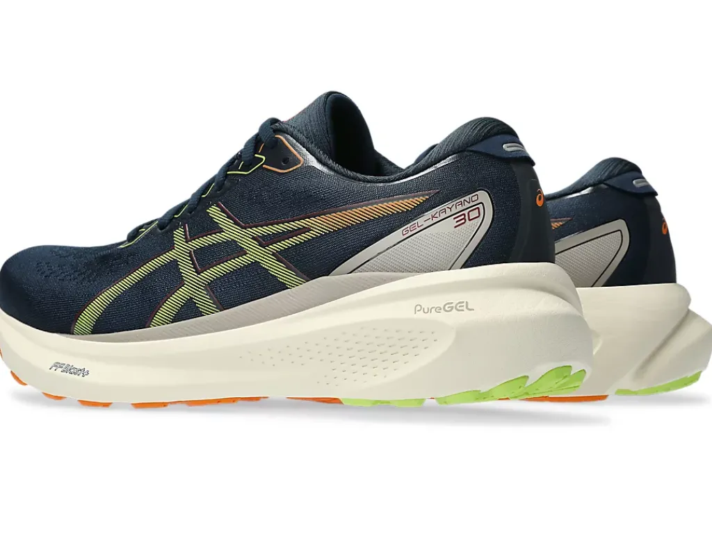 GEL-KAYANO™|Hardlopen>ASICS GEL-KAYANO 30 French Blue/Neon Lime