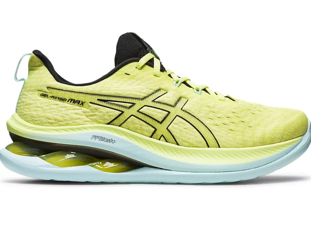 Run faster|Hardloopschoenen>ASICS GEL-KINSEI MAX Glow Yellow/Black