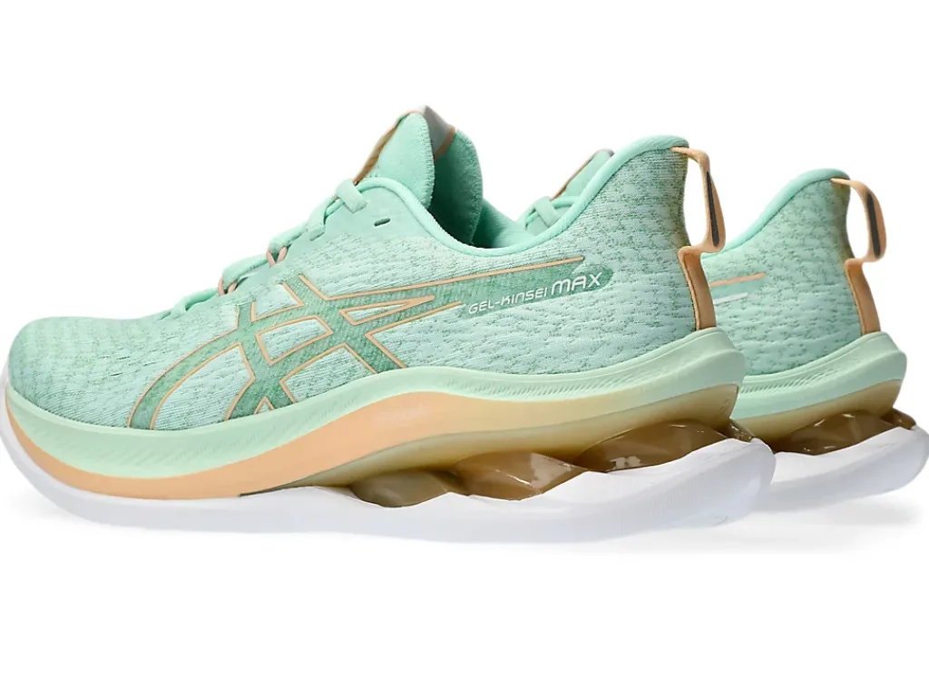 Run faster|Hardloopschoenen>ASICS GEL-KINSEI MAX Mint Tint/Apricot Crush