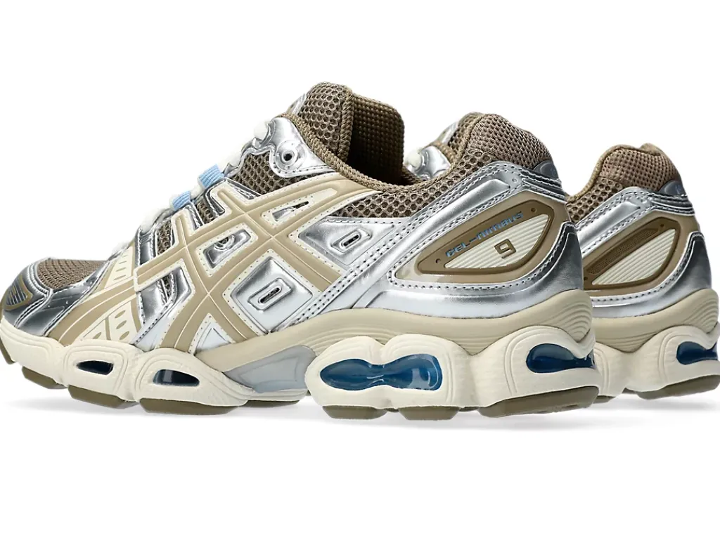 GEL-NIMBUS 9|Nieuw binnen>ASICS GEL-NIMBUS 9 Pepper/Wood Crepe