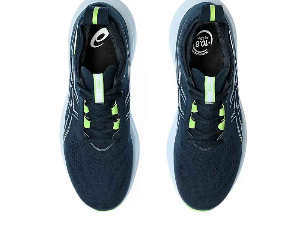 Hardloopschoenen|Hardlopen>ASICS GEL-NIMBUS 26 French Blue/Electric Lime