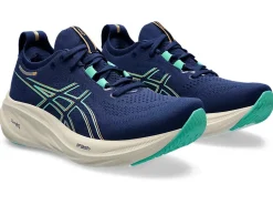 GEL-NIMBUS™|Hardloopschoenen>ASICS GEL-NIMBUS 26 Blue Expanse/Aurora Green