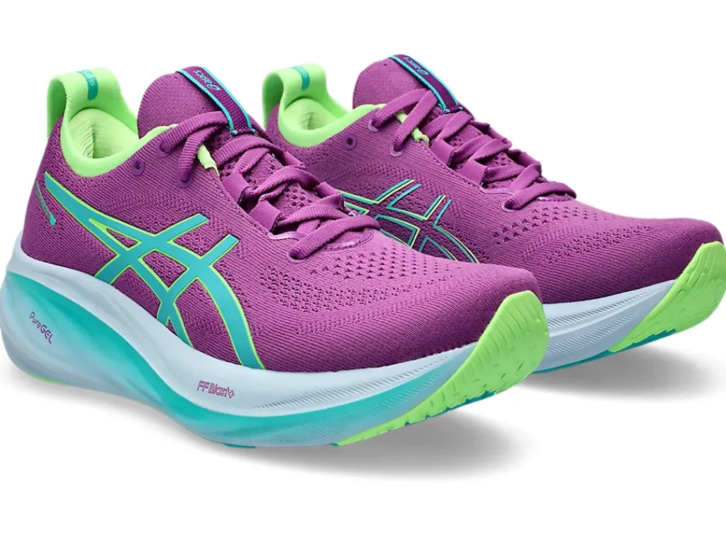 GEL-NIMBUS™|Hardloopschoenen>ASICS GEL-NIMBUS 26 LITE-SHOW Lite Show/Illuminate Green