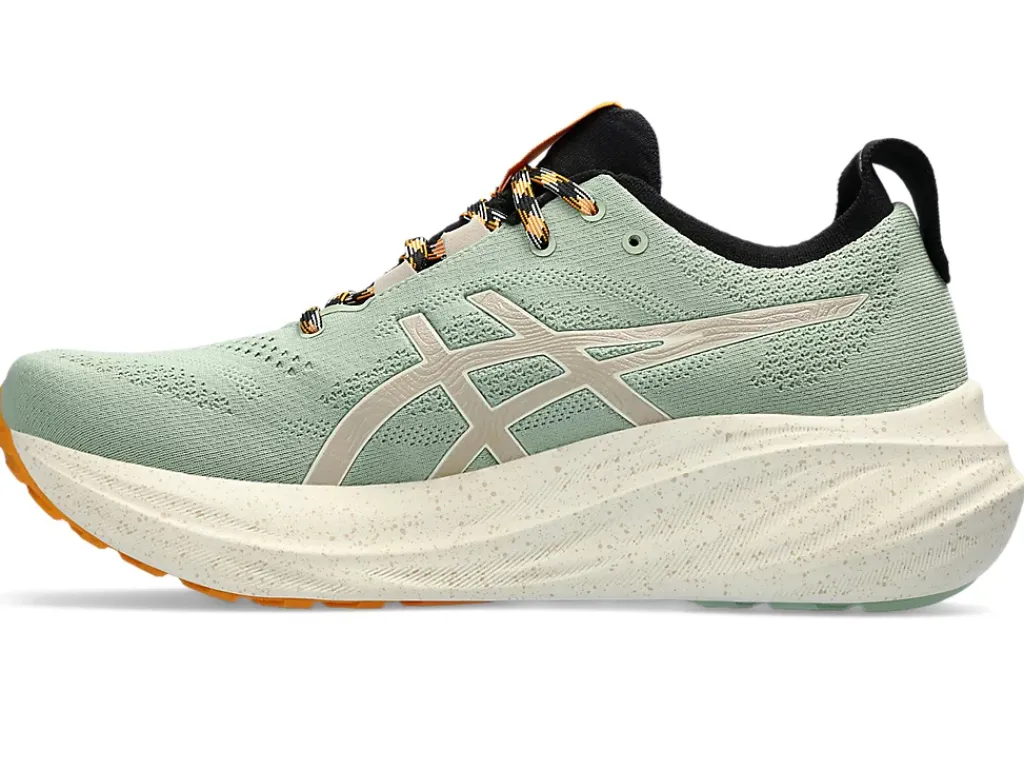 GEL-NIMBUS™|Hardloopschoenen>ASICS GEL-NIMBUS 26 TR Nature Bathing/Fellow Yellow