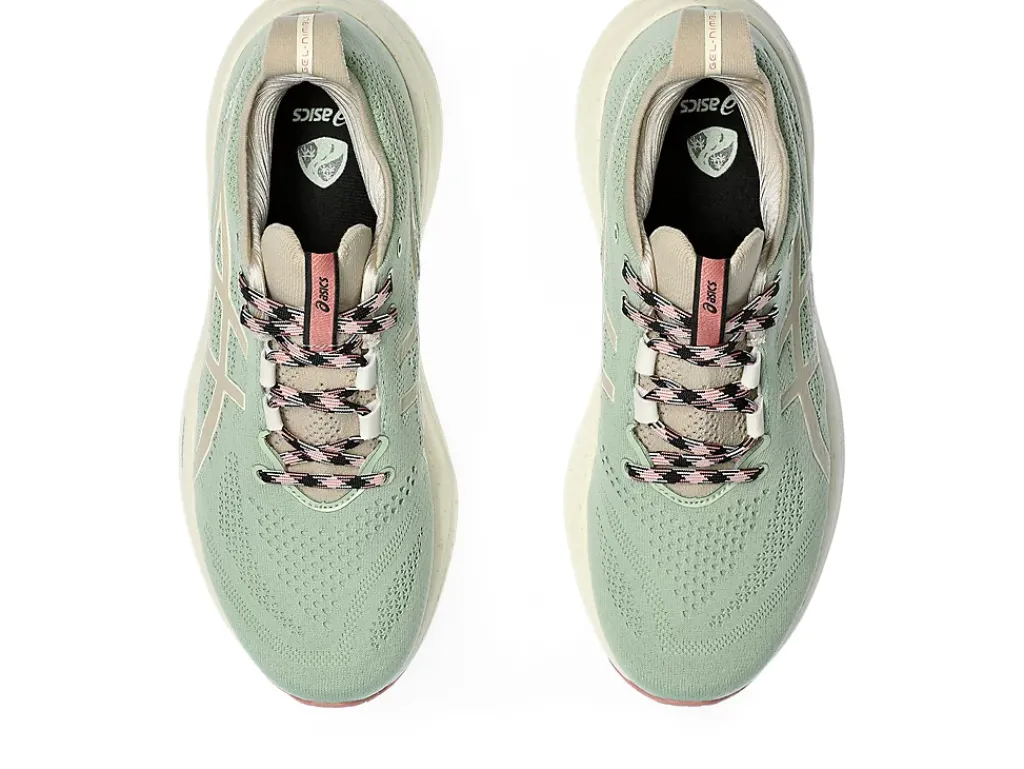 GEL-NIMBUS™|Hardloopschoenen>ASICS GEL-NIMBUS 26 TR Nature Bathing/Rose Rougue