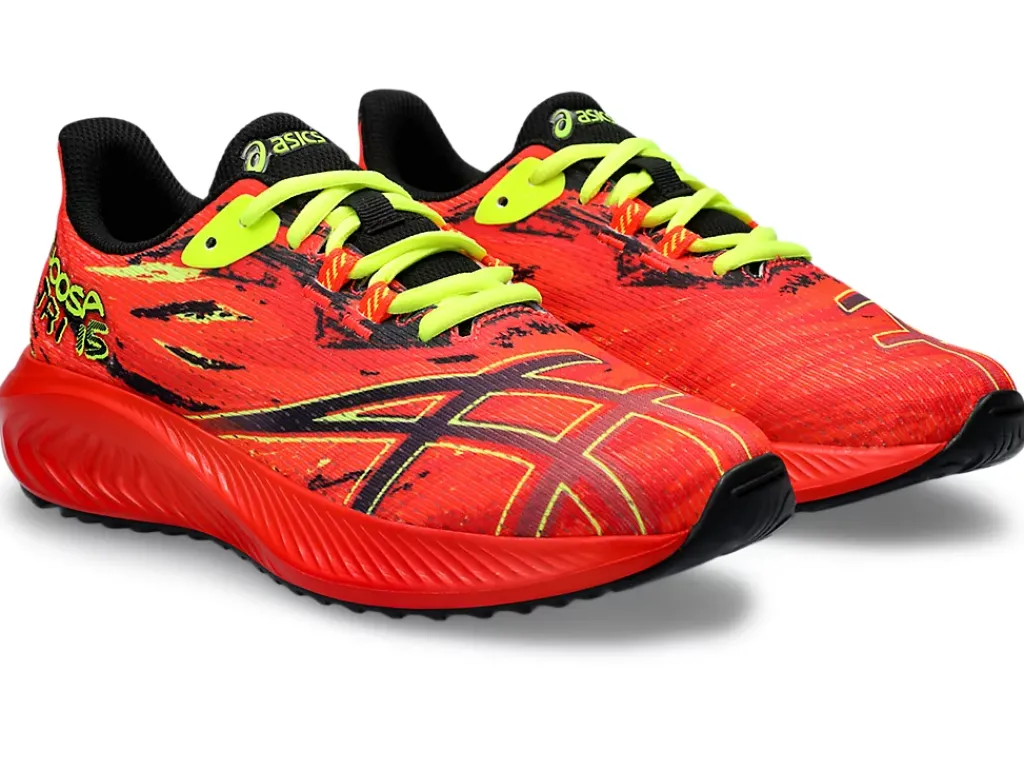Run faster|NOOSA TRI™>ASICS GEL-NOOSA TRI 15 GS Sunrise Red/Black
