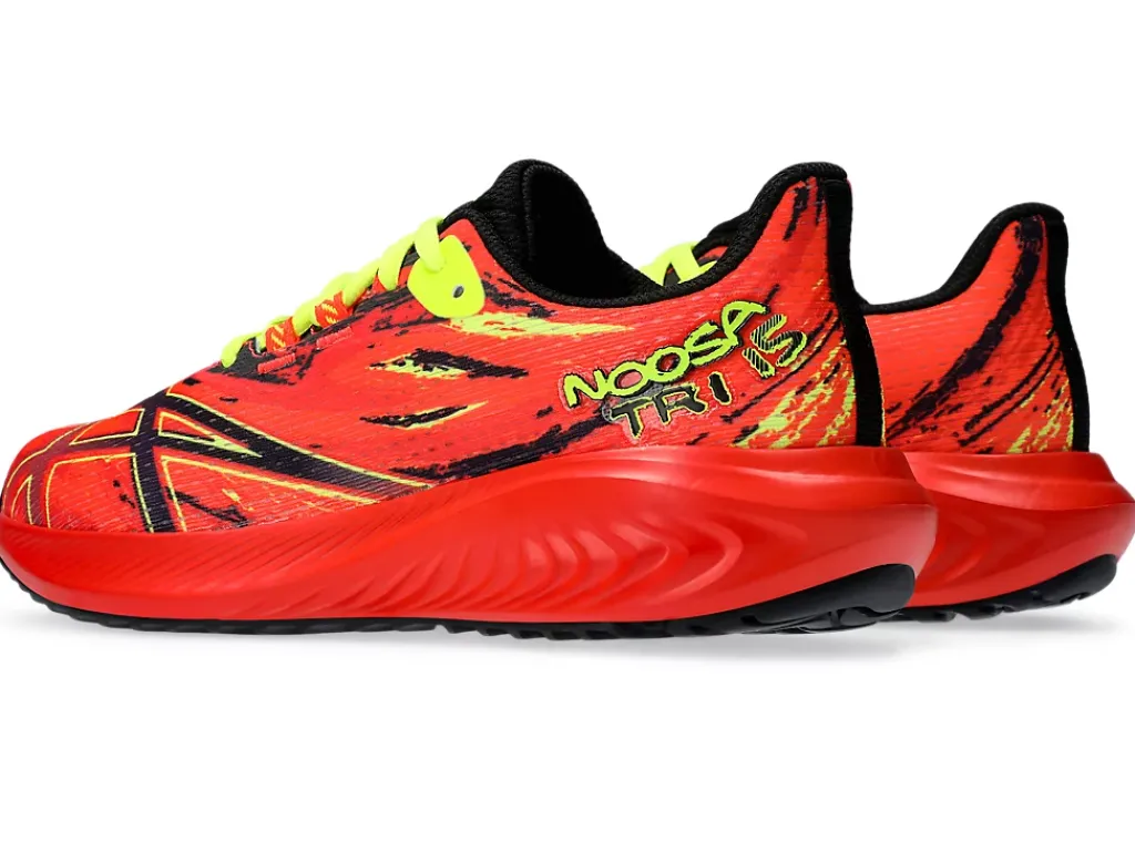 Run faster|NOOSA TRI™>ASICS GEL-NOOSA TRI 15 GS Sunrise Red/Black