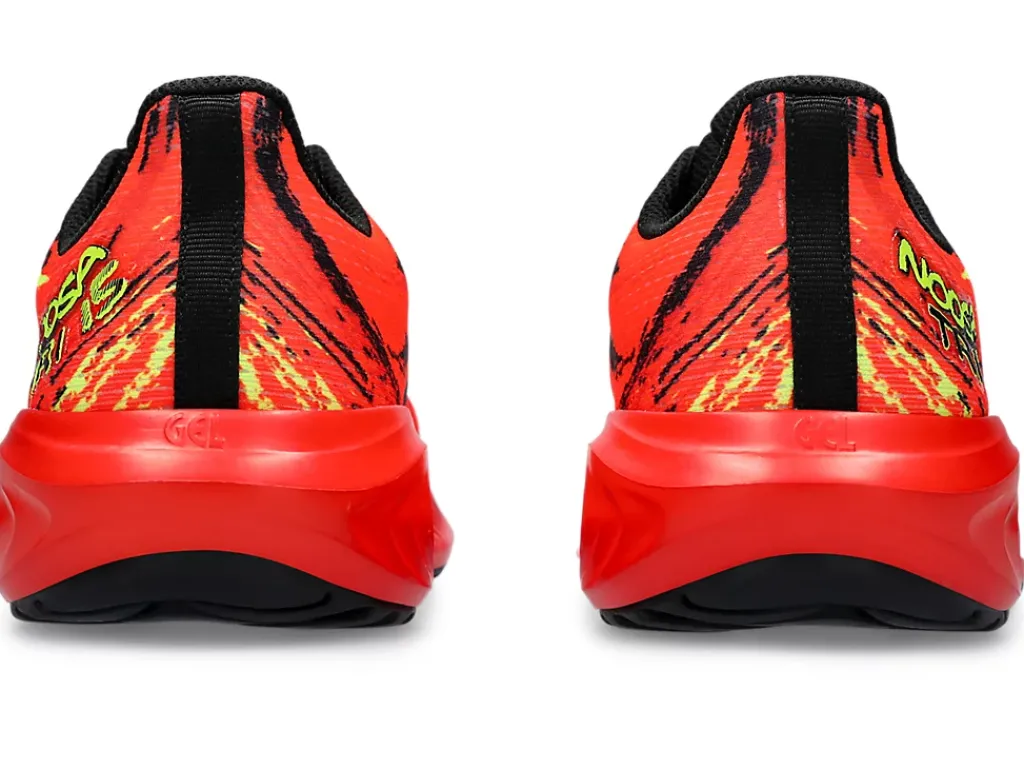 Run faster|NOOSA TRI™>ASICS GEL-NOOSA TRI 15 GS Sunrise Red/Black