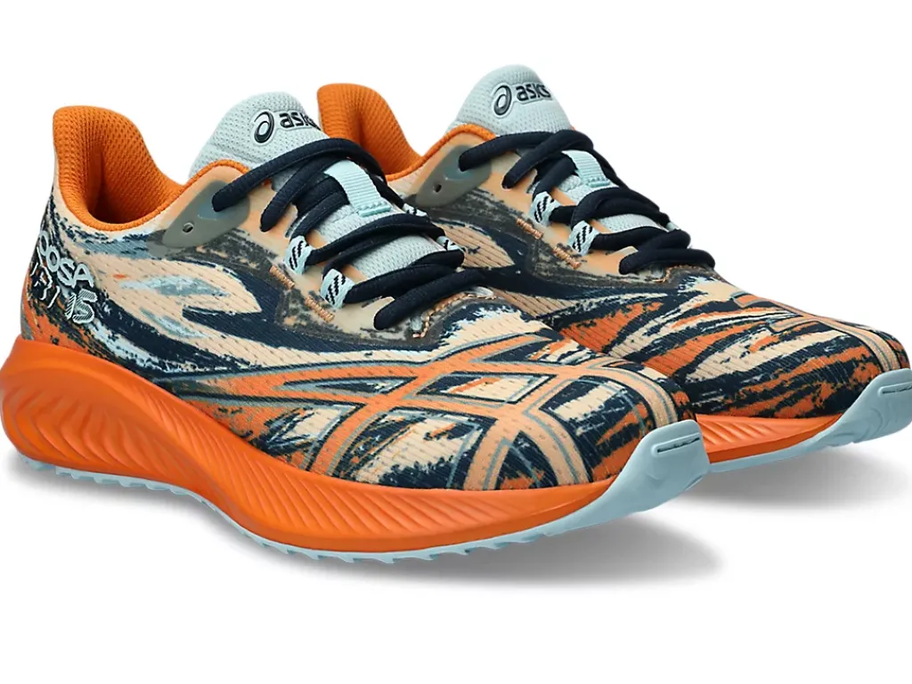 NOOSA TRI™|Run faster>ASICS GEL-NOOSA TRI 15 GS Apricot Crush/Bright Orange