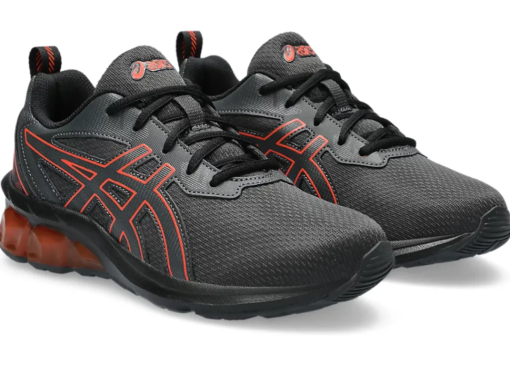 GEL-QUANTUM™|GEL-QUANTUM>ASICS GEL-QUANTUM 90 IV GS Graphite Grey/Cherry Tomato