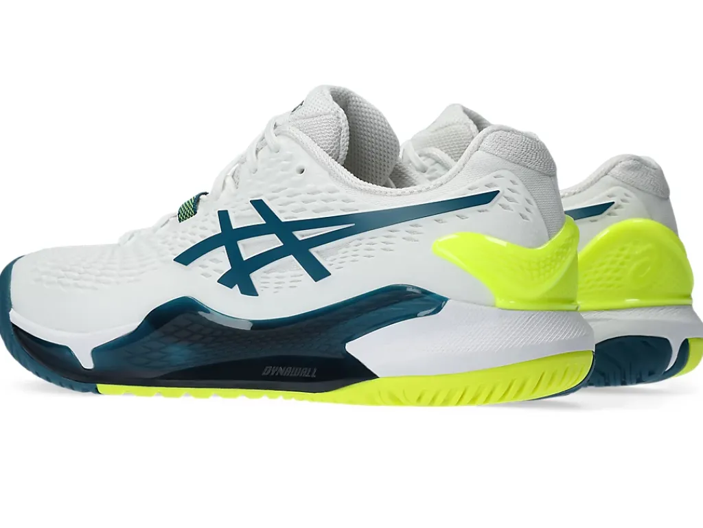 GEL-RESOLUTION™|Tennisschoenen>ASICS GEL-RESOLUTION 9 White/Restful Teal