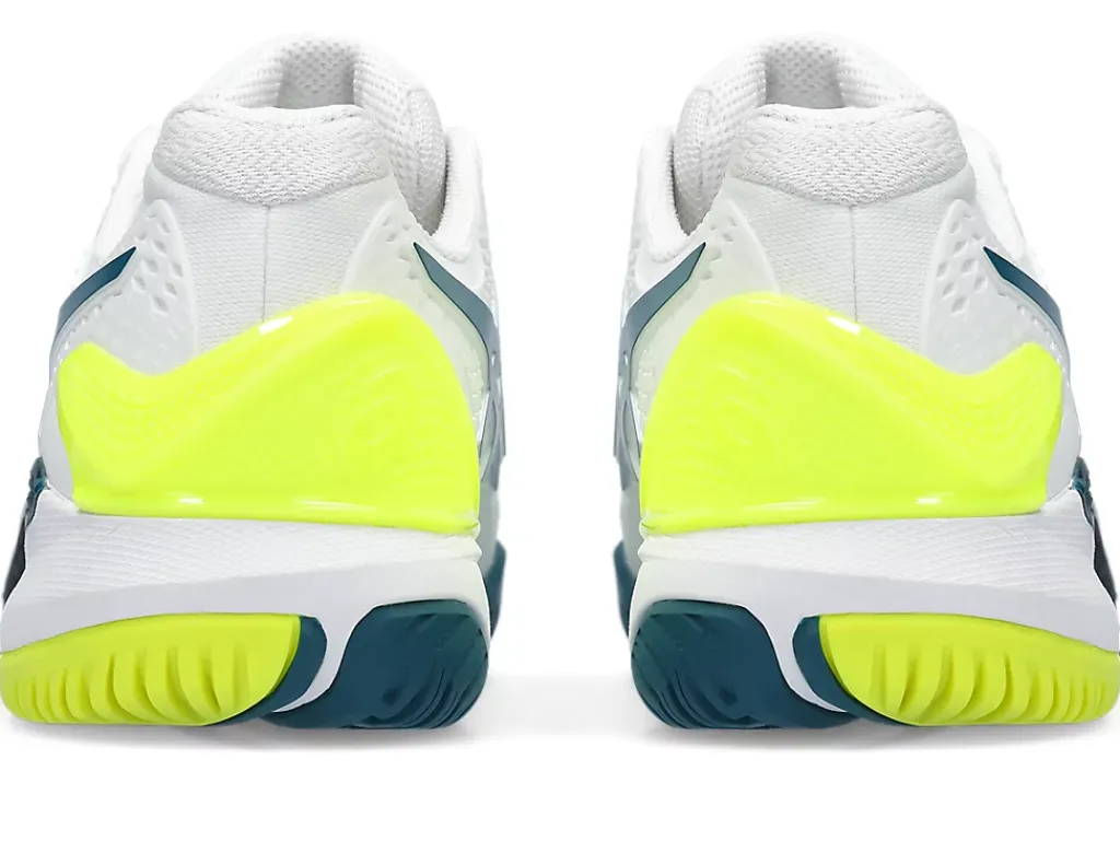 GEL-RESOLUTION™|Tennisschoenen>ASICS GEL-RESOLUTION 9 White/Restful Teal