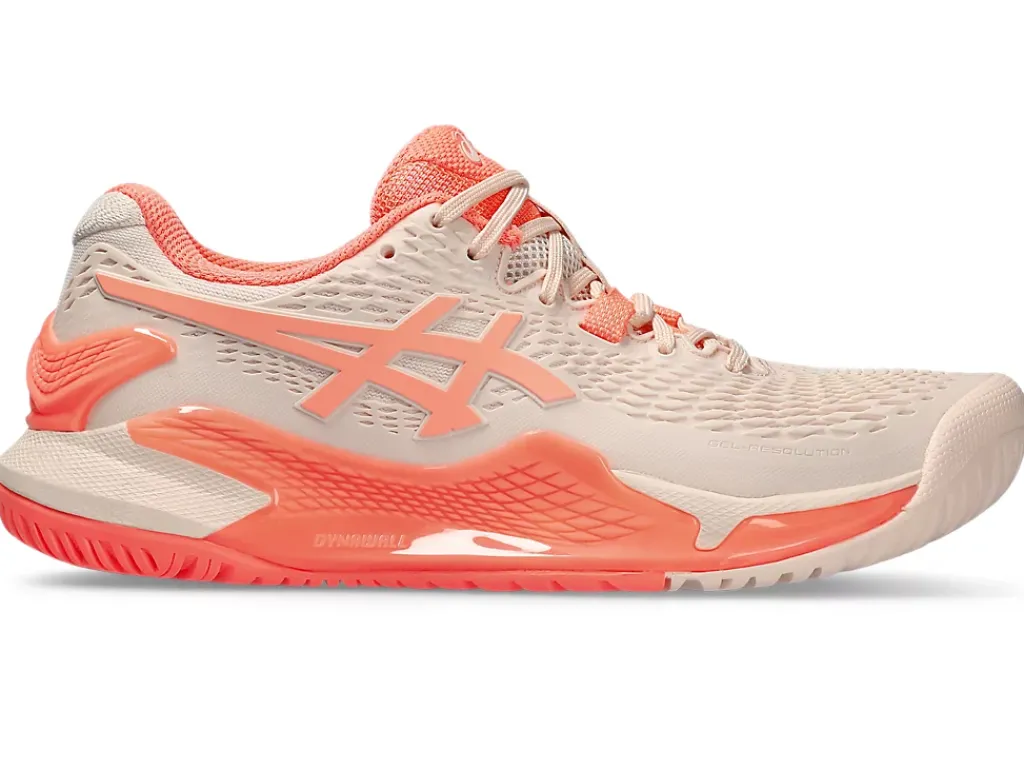 GEL-RESOLUTION™|Tennisschoenen>ASICS GEL-RESOLUTION 9 Pearl Pink/Sun Coral