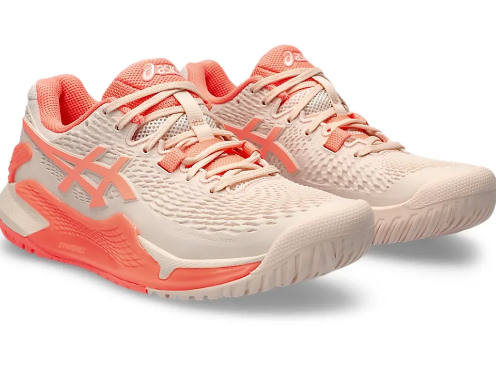 GEL-RESOLUTION™|Tennisschoenen>ASICS GEL-RESOLUTION 9 Pearl Pink/Sun Coral