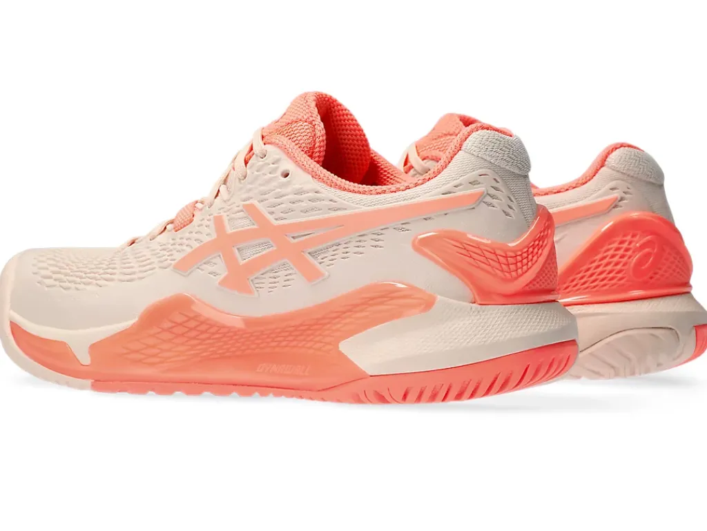 GEL-RESOLUTION™|Tennisschoenen>ASICS GEL-RESOLUTION 9 Pearl Pink/Sun Coral
