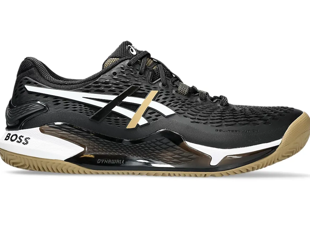 GEL-RESOLUTION™|Tennisschoenen>ASICS GEL-RESOLUTION 9 CLAY Black/Camel