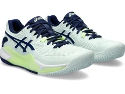 GEL-RESOLUTION™|Tennisschoenen>ASICS GEL-RESOLUTION 9 CLAY Pale Mint/Blue Expanse