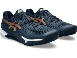 GEL-RESOLUTION™|Tennisschoenen>ASICS GEL-RESOLUTION 9 CLAY French Blue/Pure Gold