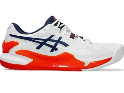 GEL-RESOLUTION™|Tennisschoenen>ASICS GEL-RESOLUTION 9 CLAY White/Blue Expanse