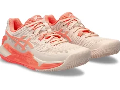 GEL-RESOLUTION™|Tennisschoenen>ASICS GEL-RESOLUTION 9 CLAY Pearl Pink/Sun Coral
