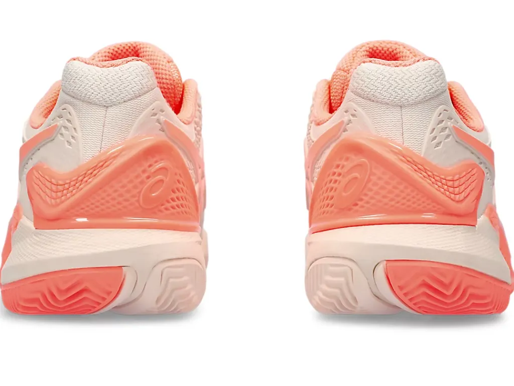 GEL-RESOLUTION™|Tennisschoenen>ASICS GEL-RESOLUTION 9 CLAY Pearl Pink/Sun Coral