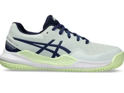 GEL-RESOLUTION™|Tennisschoenen>ASICS GEL-RESOLUTION 9 GS CLAY Pale Mint/Blue Expanse
