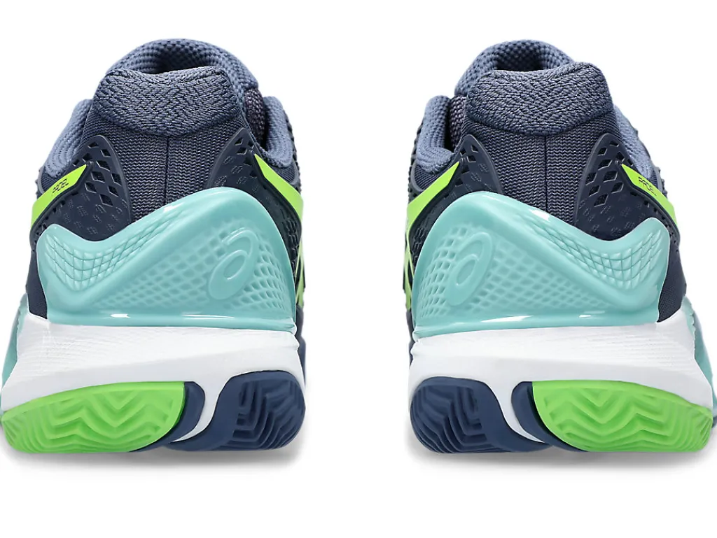 Padel|Schoenen>ASICS GEL-RESOLUTION 9 PADEL Thunder Blue/Electric Lime