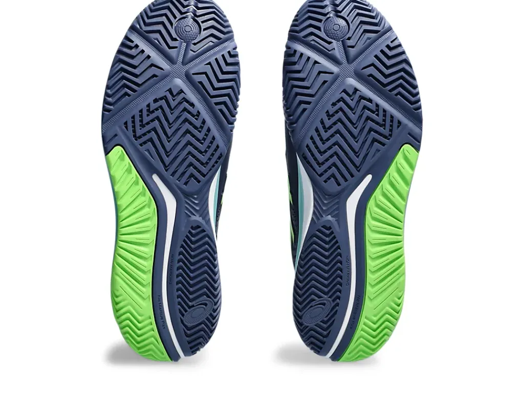 Padel|Schoenen>ASICS GEL-RESOLUTION 9 PADEL Thunder Blue/Electric Lime