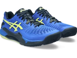 Padel|Padel>ASICS GEL-RESOLUTION 9 PADEL Illusion Blue/Glow Yellow