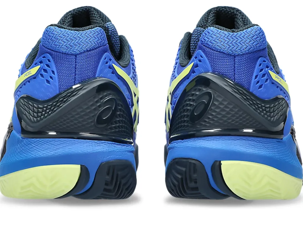 Padel|Padel>ASICS GEL-RESOLUTION 9 PADEL Illusion Blue/Glow Yellow
