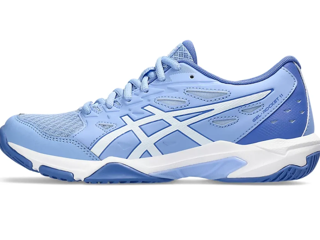 Squash & badminton|Handbal>ASICS GEL-ROCKET 11 Light Sapphire/White