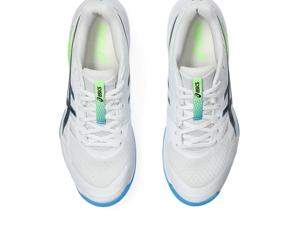 Squash & badminton|Handbal>ASICS GEL-TACTIC 12 White/Lime Burst