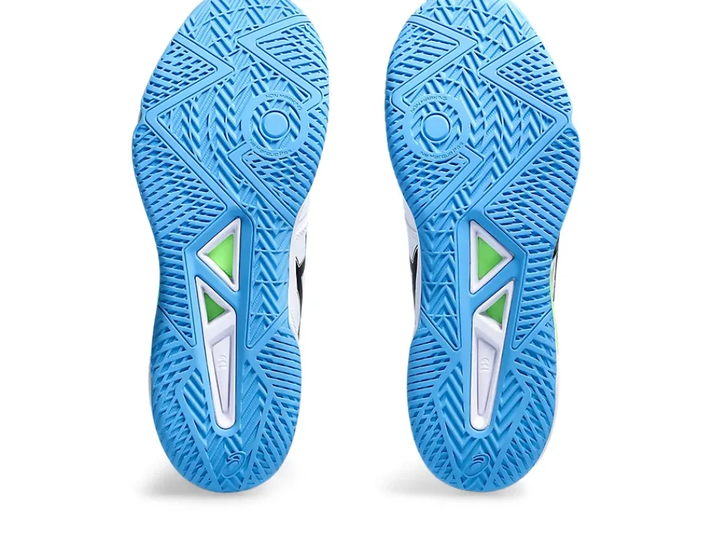 Squash & badminton|Handbal>ASICS GEL-TACTIC 12 White/Lime Burst