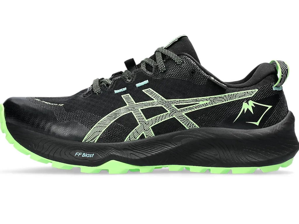 GEL-TRABUCO™|Trail running>ASICS GEL-TRABUCO 12 GTX Black/Illuminate Green