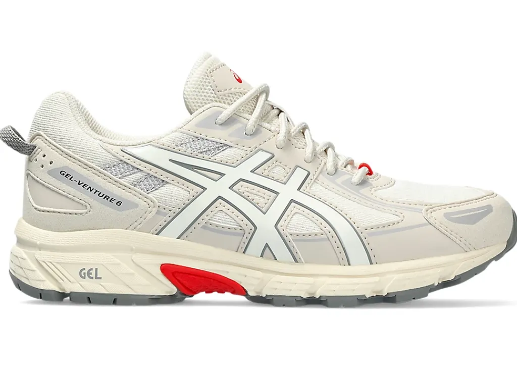 Urban Trail|Kinderen>ASICS GEL-VENTURE 6 Cream/Cream